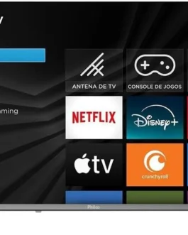 Smart TV 43″ Philco Roku TV HDR10 Dolby Áudio