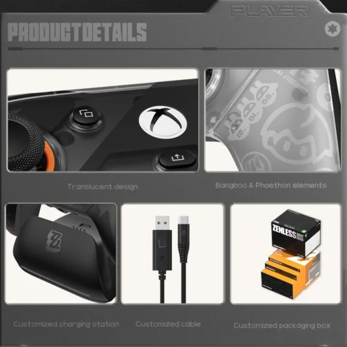 GameSir G7 Pro Zenless Zone Zero Edition Wireless Controller for Xbox, PC & Android - Imagem 6
