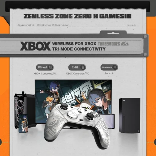 GameSir G7 Pro Zenless Zone Zero Edition Wireless Controller for Xbox, PC & Android - Imagem 7