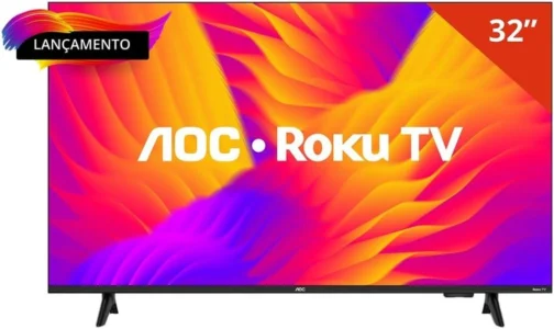 Smart TV LCD LED 32" AOC 32S5155/78G - Wi-Fi, HD, Quad Core, Dolby Áudio, 60 Hz - Imagem 3