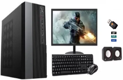 Mini Desktop Intel Core I7 16gb Ram Ssd 1tb+monitor 21"+teclado e mouse +WINDOWS 11, office 2024,BLUETOOH, WIFI 1 ANO DE GARANTIA - Imagem 2