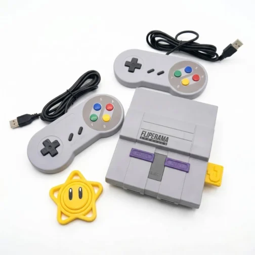 Console Retro Mini Super Nintendo 2 Controles - Imagem 4
