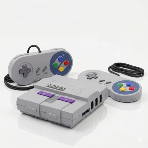 Console Retro Mini Super Nintendo 2 Controles - Imagem 5