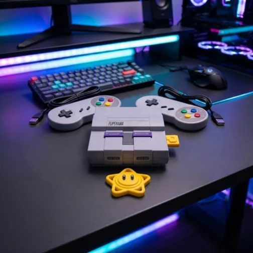 Console Retro Mini Super Nintendo 2 Controles - Imagem 8