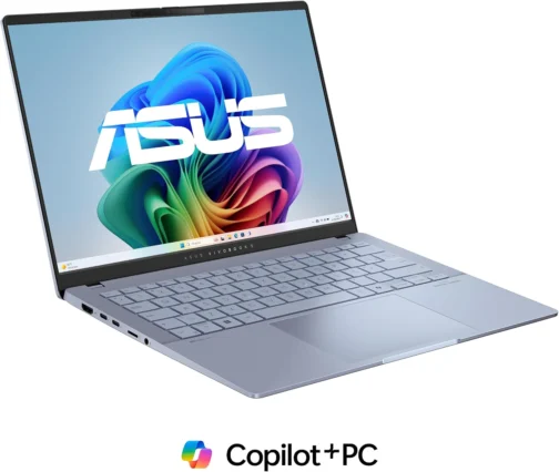 Notebook ASUS Vivobook S 14, Core Ultra 7, 32 GB, 1.0 TB SSD, W11 Home, Tela 14.0'' OLED, Mist Blue - S5406SA-PP097W - Imagem 10