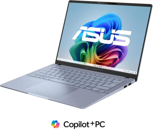 Notebook ASUS Vivobook S 14, Core Ultra 7, 32 GB, 1.0 TB SSD, W11 Home, Tela 14.0'' OLED, Mist Blue - S5406SA-PP097W - Imagem 11