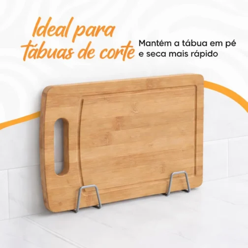 Kit 3 Suportes de Esponja em Aço Inox – Porta Esponja Adesivo para Pia Cozinha, Fixação Ultra Forte sem Furos, Inoxidável, Secagem Rápida, Organizador Multiuso Premium - Imagem 7