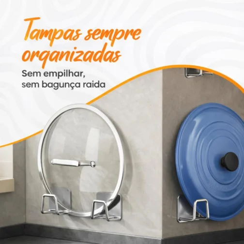 Kit 3 Suportes de Esponja em Aço Inox – Porta Esponja Adesivo para Pia Cozinha, Fixação Ultra Forte sem Furos, Inoxidável, Secagem Rápida, Organizador Multiuso Premium - Imagem 8