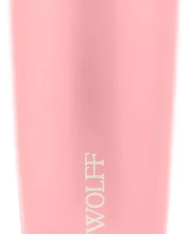 WOLFF – Copo Térmico de Aço Inox Parede Dupla Com Tampa 600ml Rosé – Para Viagem – Mantém a Bebida na Temperatura Ideal