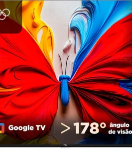 Smart TV TCL 40 Polegadas QLED Full HD S5K WiFi Bluetooth Google TV 2 HDMI HDR10 Dolby Audio 40S5K