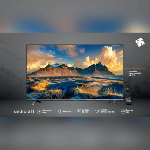 SMART TV LED 50" TRONOS ULTRA HD 4K WI-FI BLUETOOTH TR50SFA11B - Imagem 5