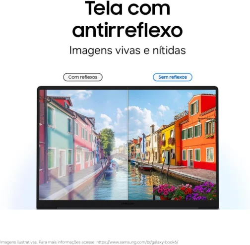 Notebook Samsung Galaxy Book6 16" Copilot+ PC, Windows 11 Home, Ultra 5, 16GB, 512GB SSD, 1.74 kg - Imagem 6
