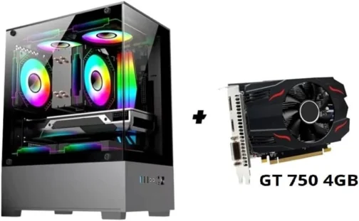 Computador Cpu PC Gamer I5 Ram 16GB Placa de vídeo GTX 750 4GB SSD 240GB - Imagem 3