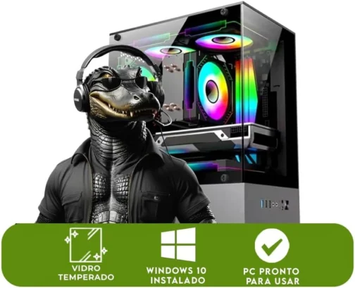 Computador Cpu PC Gamer I5 Ram 16GB Placa de vídeo GTX 750 4GB SSD 240GB - Imagem 6