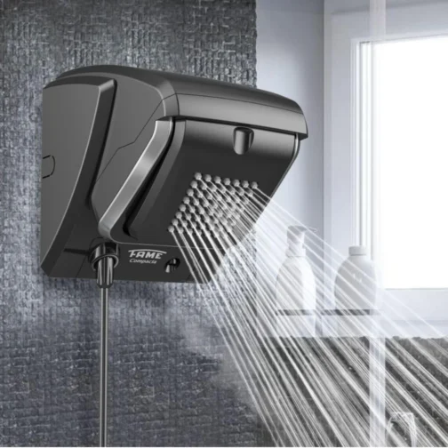 CHUVEIRO COMPACTA ELETRÔNICO 220V 7.800W BLACK – FAME - Imagem 6