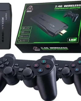 INSYOO Video Game Stick Lite Retro 2 Controles Sem Fio 10mil Jogos for Adult and Children