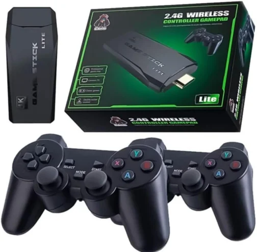 INSYOO Video Game Stick Lite Retro 2 Controles Sem Fio 10mil Jogos for Adult and Children - Imagem 2