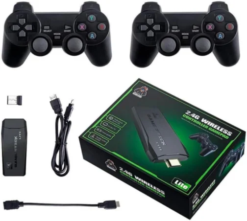 INSYOO Video Game Stick Lite Retro 2 Controles Sem Fio 10mil Jogos for Adult and Children - Imagem 3