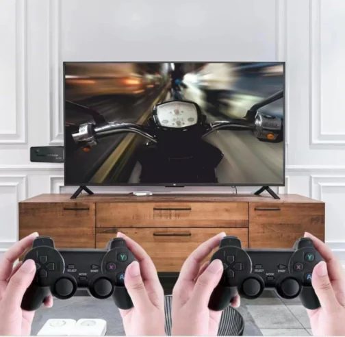 INSYOO Video Game Stick Lite Retro 2 Controles Sem Fio 10mil Jogos for Adult and Children - Imagem 7