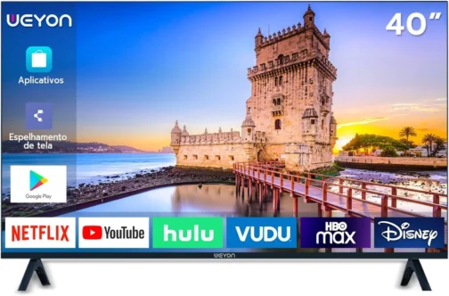 Smart Tv 40'' Full Hd Weyon 40wdsnbx Wi-fi Android 14 - Imagem 2