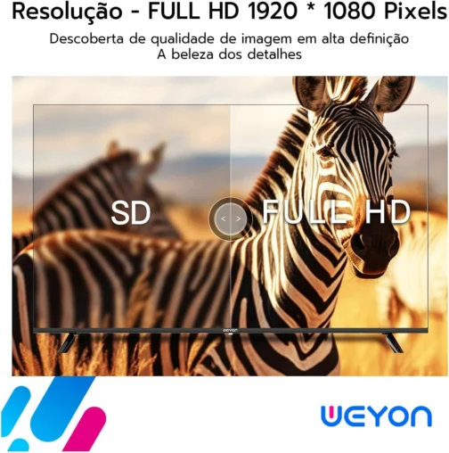 Smart Tv 40'' Full Hd Weyon 40wdsnbx Wi-fi Android 14 - Imagem 5