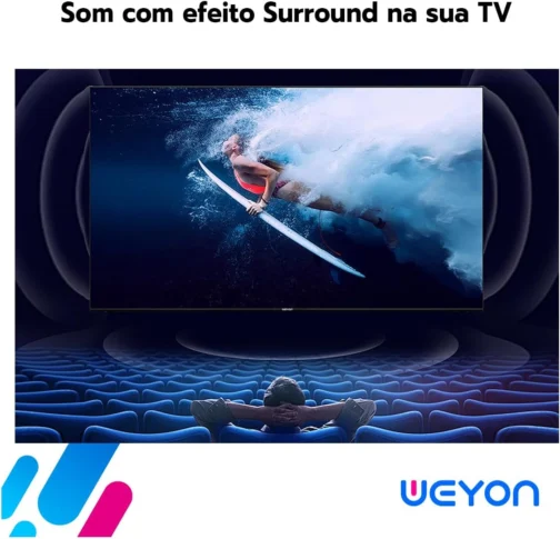 Smart Tv 40'' Full Hd Weyon 40wdsnbx Wi-fi Android 14 - Imagem 10