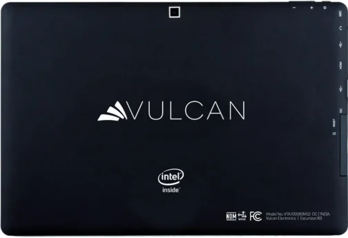Vulcan Excursion XB VTA1005XB Intel Atom Quad Core Z3735F (1,83 GHz) Memória 2GB 32 GB Armazenamento 10,1" IPS Touchscreen 2 em 1 Tablet Windows 10 + Teclado de encaixe + Capa para Windows 10 - Imagem 3