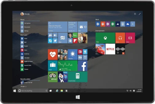 Vulcan Excursion XB VTA1005XB Intel Atom Quad Core Z3735F (1,83 GHz) Memória 2GB 32 GB Armazenamento 10,1" IPS Touchscreen 2 em 1 Tablet Windows 10 + Teclado de encaixe + Capa para Windows 10 - Imagem 4