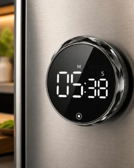 Temporizador Digital para Cozinha com Ímã Magnético, Cronômetro Moderno de Fácil Uso, Ideal para Receitas, Estudos, Treinos e Controle de Tempo – Qualidade Premium LNMAX®