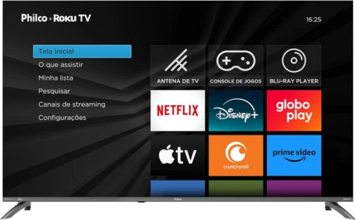 Smart TV 55" Philco 4K UHD LED Roku TV Dolby Audio P55CRA - Imagem 3