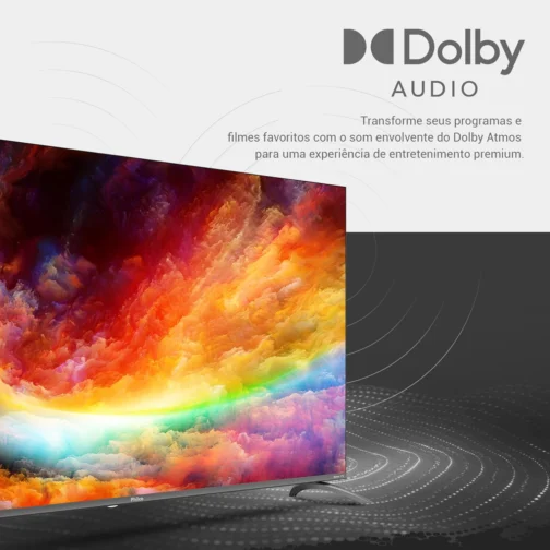Smart TV 55" Philco 4K UHD LED Roku TV Dolby Audio P55CRA - Imagem 9