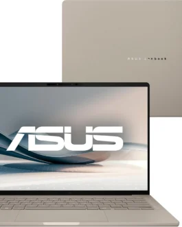 Notebook ASUS Zenbook A14 OLED SNAPDRAGON, 32 GB RAM, 1.0 TB SSD, W 11 Home, Tela 14″, Zabriskie Beige – UX3407QA-QD391W