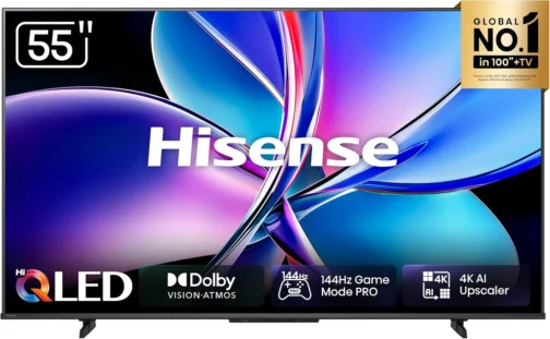 Hisense Smart TV UHD 4K HI-QLED 55" Polegadas 55Q7QG - Imagem 2