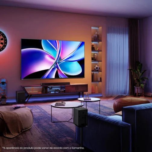 Hisense Smart TV UHD 4K HI-QLED 55" Polegadas 55Q7QG - Imagem 4
