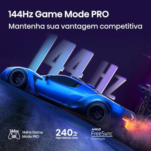Hisense Smart TV UHD 4K HI-QLED 55" Polegadas 55Q7QG - Imagem 6