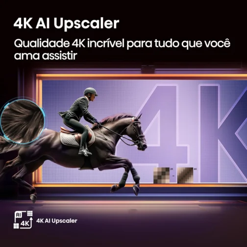 Hisense Smart TV UHD 4K HI-QLED 55" Polegadas 55Q7QG - Imagem 8