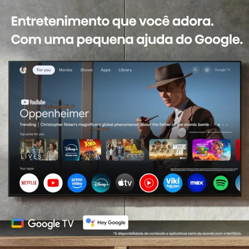Hisense Smart TV UHD 4K HI-QLED 55" Polegadas 55Q7QG - Imagem 10