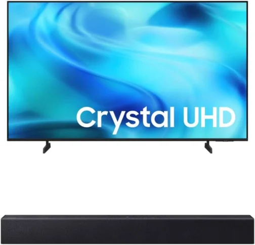 Samsung Combo Smart TV 50" Crystal UHD 4K U8000H + Samsung Soundbar B400F 2.0 canais - Imagem 2