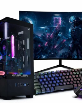 PC Gamer Completo Ryzen 5 5600GT, 16GB DDR4, SSD 480GB, 500W 80 Plus, Windows 11 Pro, PCRZN11-E