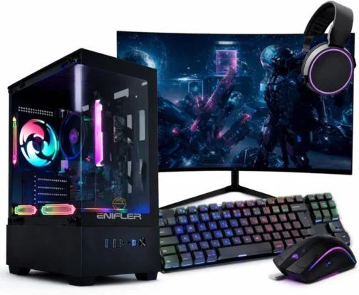 PC Gamer Completo Ryzen 5 5600GT, 16GB DDR4, SSD 480GB, 500W 80 Plus, Windows 11 Pro, PCRZN11-E - Imagem 2