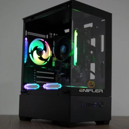 PC Gamer Completo Ryzen 5 5600GT, 16GB DDR4, SSD 480GB, 500W 80 Plus, Windows 11 Pro, PCRZN11-E - Imagem 6