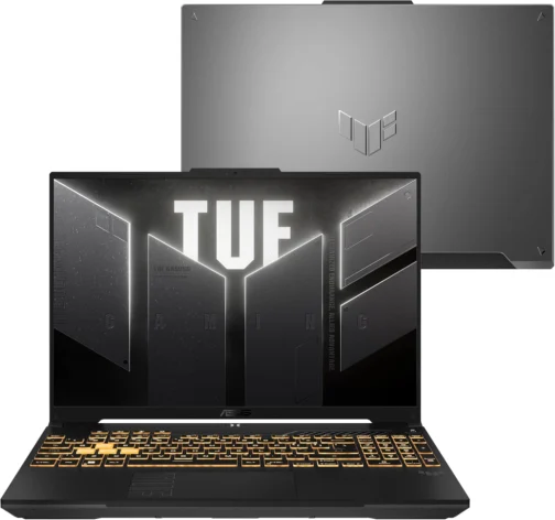 Notebook ASUS TUF Gaming F16, Intel Core 5, RTX4050, 16 GB, 512 GB, KeepOS/Linux, Tela 16" LCD LED, Mecha Gray - 5FX607VU-RL385 - Imagem 3