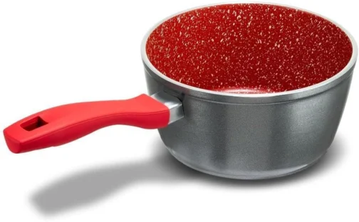 Philco Panela PPN22A Redstone com Tampa de Vidro 3L Antiaderente Cinza com Vermelho - Imagem 5