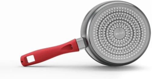 Philco Panela PPN22A Redstone com Tampa de Vidro 3L Antiaderente Cinza com Vermelho - Imagem 12