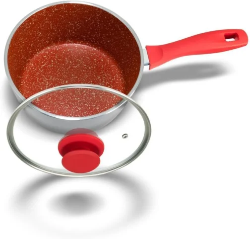 Philco Panela PPN22A Redstone com Tampa de Vidro 3L Antiaderente Cinza com Vermelho - Imagem 14