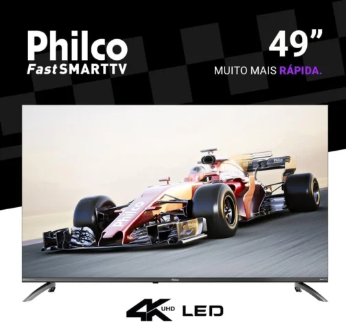 Smart TV 49" Philco UHD 4K DLED Roku P49CRA - Imagem 3