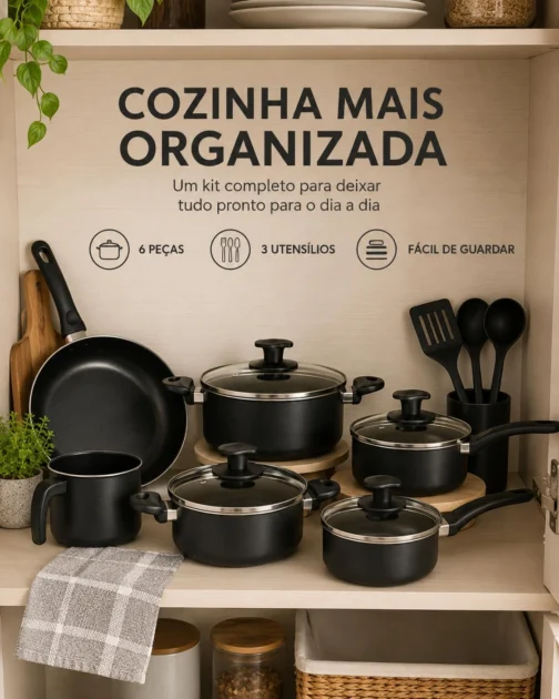 Kit jogo de panela 6 peças - Imagem 7