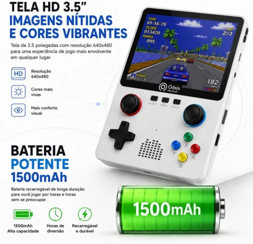 Console Portátil Retrô Oásis OIH-5911 - Imagem 6