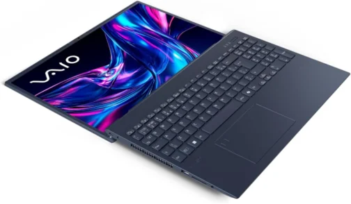 Notebook VAIO FE16 AMD Ryzen 5-5625U - 16GB RAM 512GB SSD Linux - Wi-Fi 6 - Tela 16" IPS WUXGA - VJFE69F11X-B0711H Antirreflexo - Permite upgrade de RAM e SSD – Cinza Grafite - Imagem 3