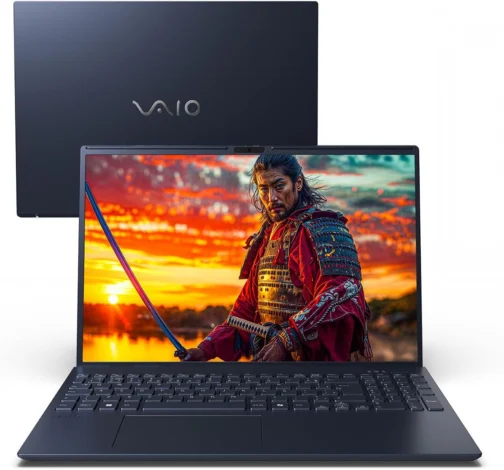 Notebook VAIO FE16 AMD Ryzen 5-5625U - 16GB RAM 512GB SSD Linux - Wi-Fi 6 - Tela 16" IPS WUXGA - VJFE69F11X-B0711H Antirreflexo - Permite upgrade de RAM e SSD – Cinza Grafite - Imagem 14
